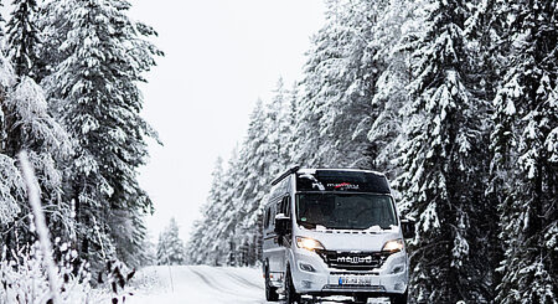 Malibu Van, winter camping
