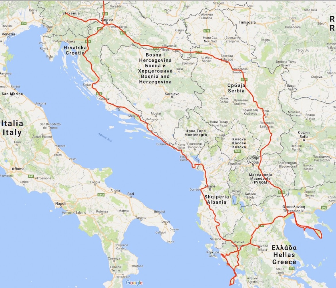 Z avtodomom v Grčijo